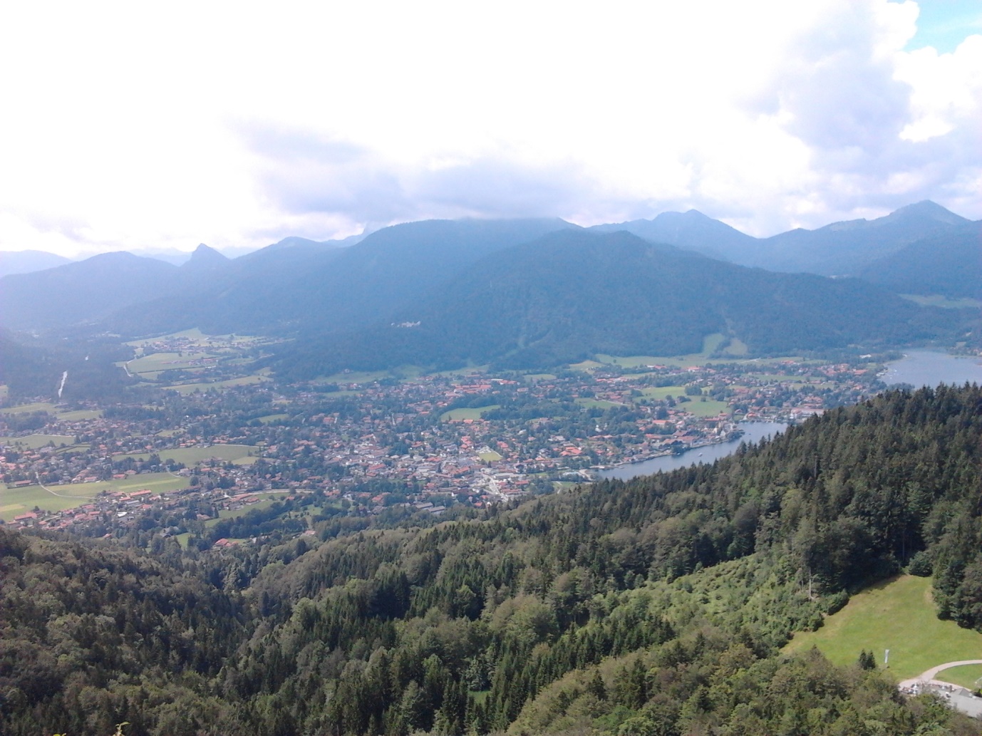 The view from the Riederstein chapel area.