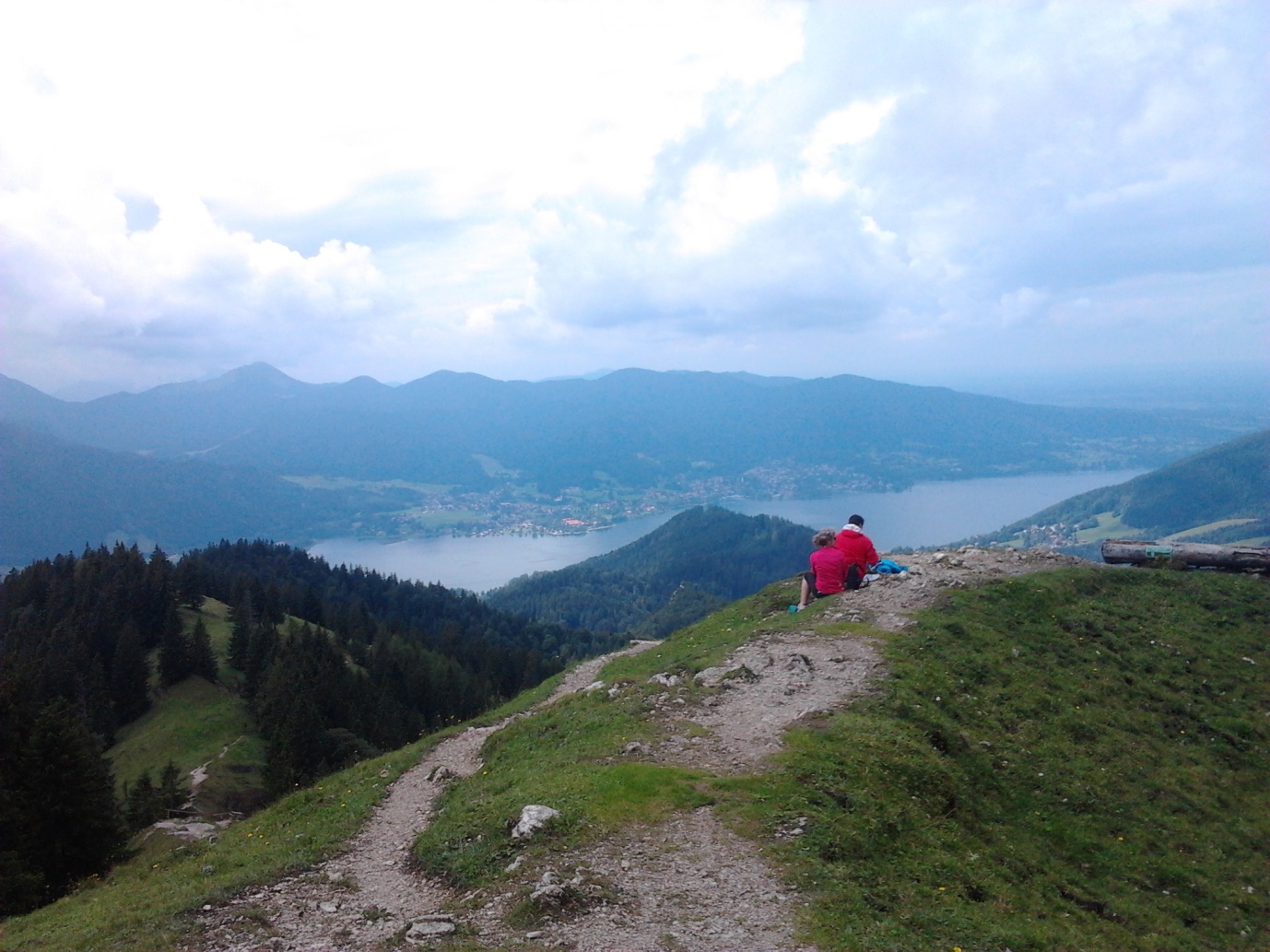 The view from Baumgartenschneid.